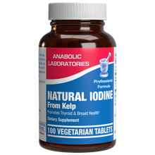 NATURAL IODINE FROM KELP (100 TABLETS)