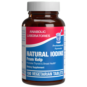 NATURAL IODINE FROM KELP (100 TABLETS)