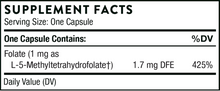 5-MTHF (1 MG) (60 CAPSULES)