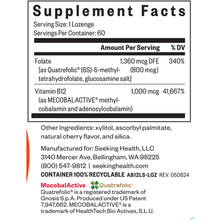 METHYL B12 (1000 MCG) W/ L-METHYLFOLATE (800 MCG)