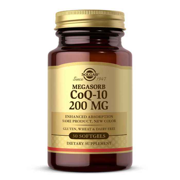 Megasorb CoQ-10 200mg (30 Softgels)