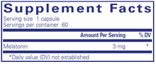 Melatonin 3mg (60 Capsules)