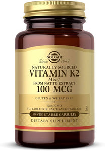 Vitamin K 100 mcg (50 Capsules)