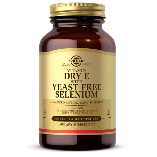 Dry Vitamin E with Yeast-Free Selenium