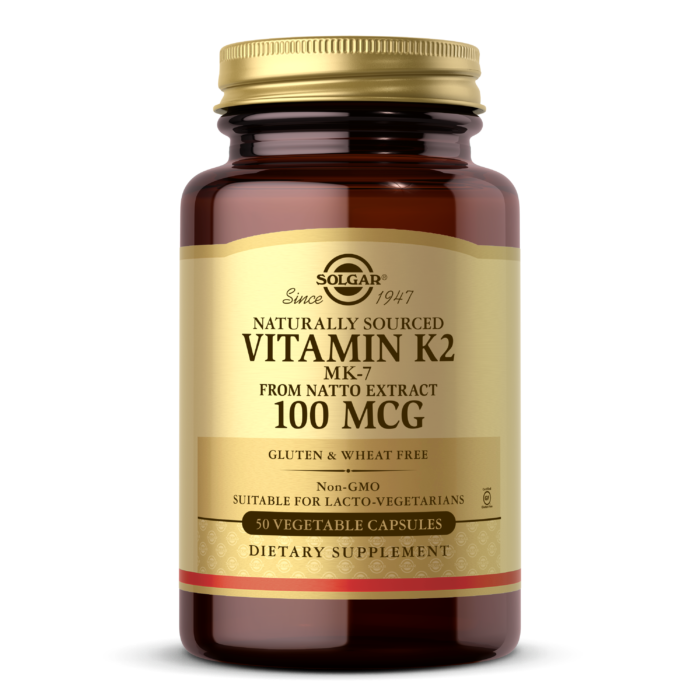Naturally Sourced Vitamin K2 (MK-7) 100mcg